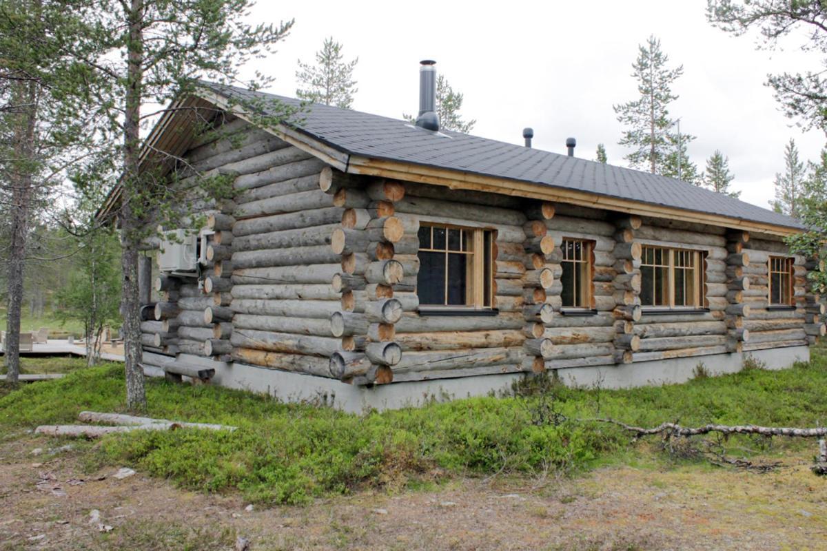 Kuukkeli Log Houses Villa Aurora "Pupula" Сааріселькя Екстер'єр фото