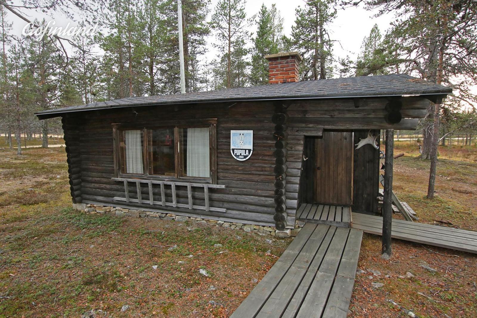 Kuukkeli Log Houses Villa Aurora "Pupula" Сааріселькя Екстер'єр фото